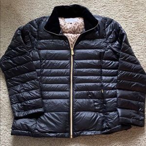 Calvin Klein Black Puffer Coat